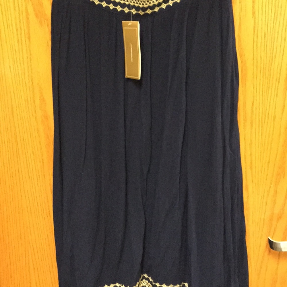 Blue Rain navy blue skirt